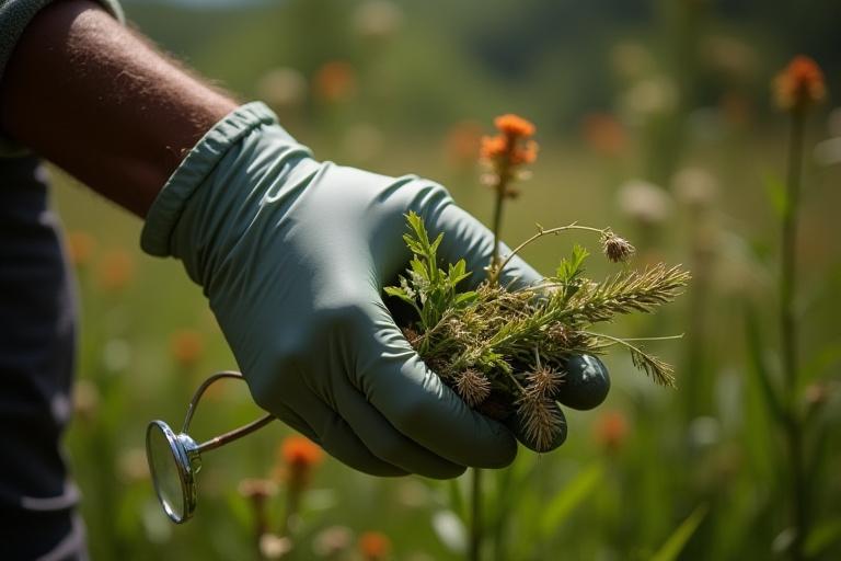 Botanical foraging expedition with expert botanist