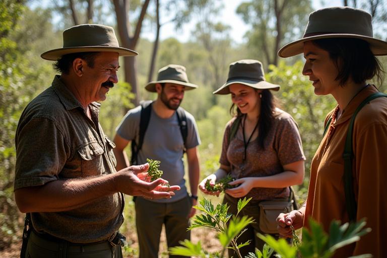 Indigenous-led bush tucker foraging experience